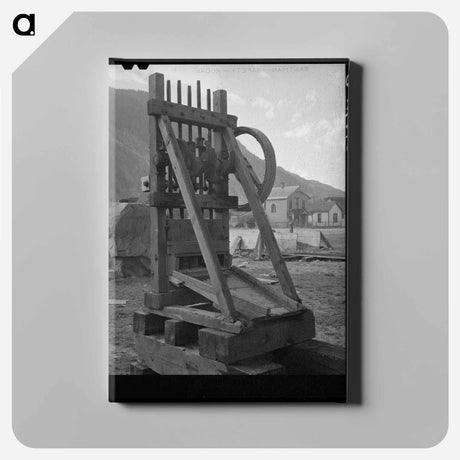 アートパネル-Ore Stamp Mill, Silverton, Colorado
 - ラッセル リー Canvas.