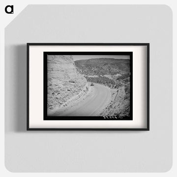 Curves Along the Highway at Carrizo Creek
 - ラッセル リー Poster.