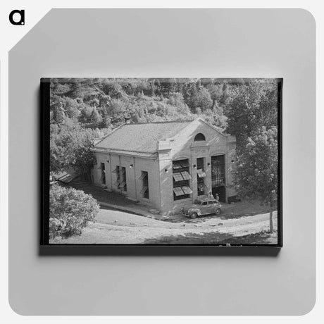 アートパネル-Hydroelectric Plant, Logan City, Utah
 - ラッセル リー Canvas.
