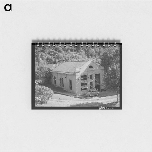 アートメモ帳-Hydroelectric Plant, Logan City, Utah
 - ラッセル リー Memo.