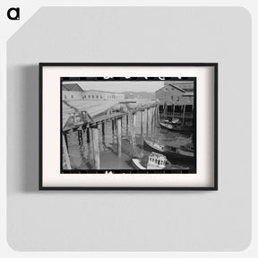 アートポスター-Fishing Boats and Nets, Astoria, Oregon
 - ラッセル リー Poster.