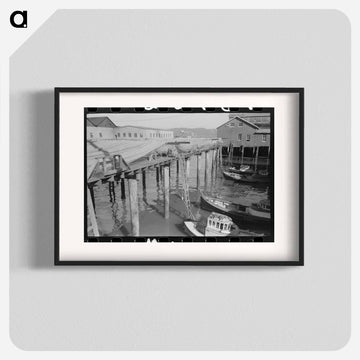 Fishing Boats and Nets, Astoria, Oregon
 - ラッセル リー Poster.