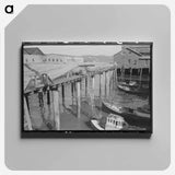 アートパネル-Fishing Boats and Nets, Astoria, Oregon
 - ラッセル リー Canvas.