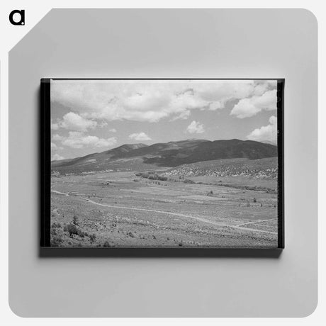アートパネル-Tributary of the Rio Costilla near Amalia, New Mexico
 - ラッセル リー Canvas.