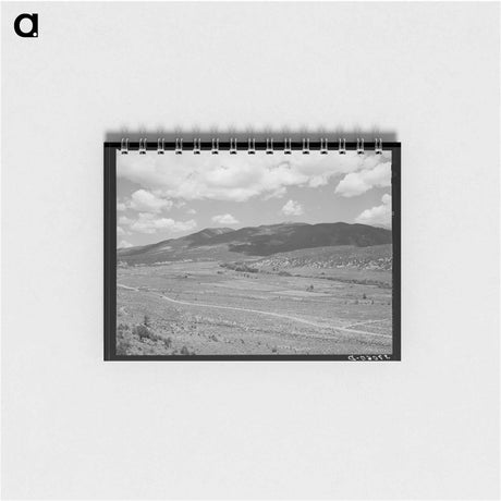 アートメモ帳-Tributary of the Rio Costilla near Amalia, New Mexico
 - ラッセル リー Memo.