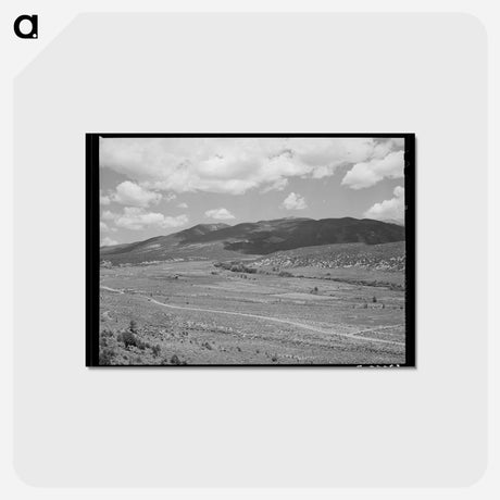 アートポストカード-Tributary of the Rio Costilla near Amalia, New Mexico
 - ラッセル リー Postcard.