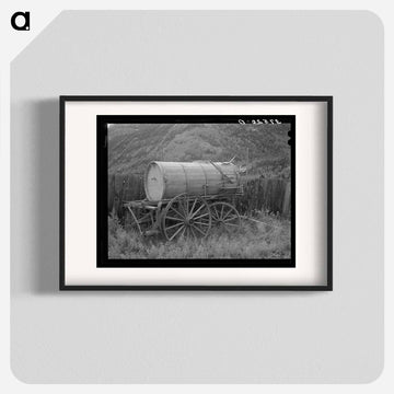 Sprinkling Wagon at Telluride, Colorado
 - ラッセル リー Poster.