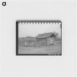 アートメモ帳-Log Barn, McIntosh County, Oklahoma
 - ラッセル リー Memo.