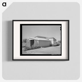 アートポスター-Camp Manager's Home, Agua Fria Migratory Labor Camp
 - ラッセル リー Poster.