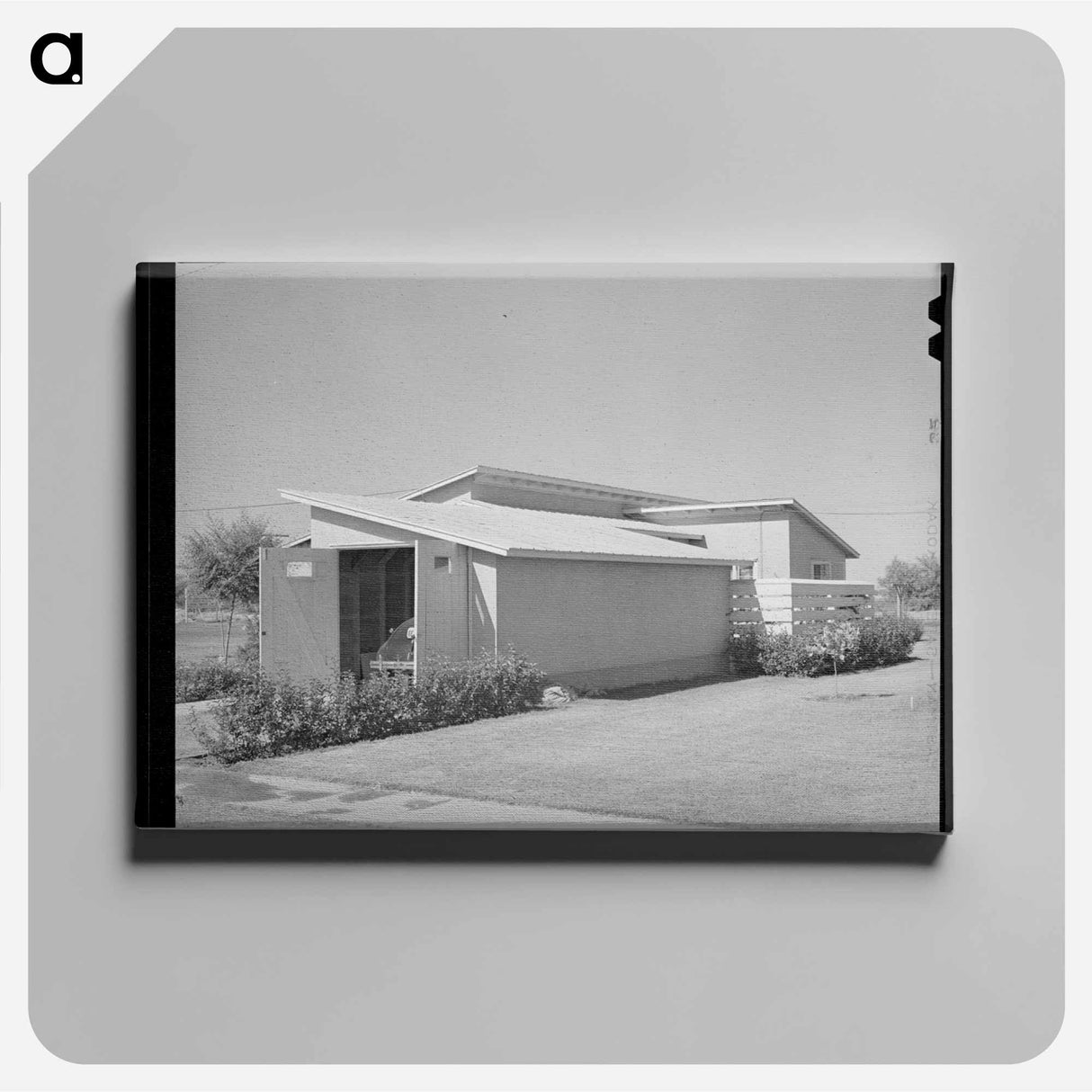 アートパネル-Camp Manager's Home, Agua Fria Migratory Labor Camp
 - ラッセル リー Canvas.