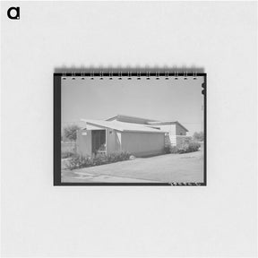 アートメモ帳-Camp Manager's Home, Agua Fria Migratory Labor Camp
 - ラッセル リー Memo.
