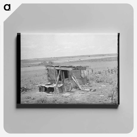 アートパネル-Abandoned Farm, Muskogee County, Oklahoma
 - ラッセル リー Canvas.