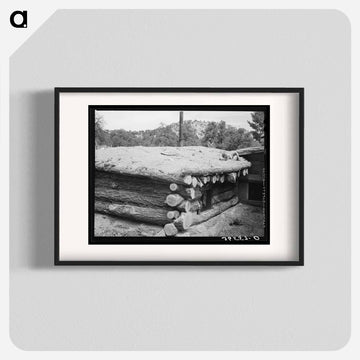 Dugout Detail, Pie Town, New Mexico
 - ラッセル リー Poster.