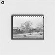 アートメモ帳-Backyards of Mexican Homes, Alamo, Texas
 - ラッセル リー Memo.