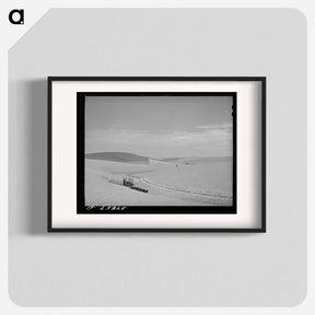 アートポスター-Wheat Field, Walla Walla County, Washington
 - ラッセル リー Poster.