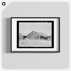 アートポスター-Abandoned Lumber Camp near Gemmel, Minnesota
 - ラッセル リー Poster.