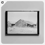 アートパネル-Abandoned Lumber Camp near Gemmel, Minnesota
 - ラッセル リー Canvas.