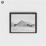 アートメモ帳-Abandoned Lumber Camp near Gemmel, Minnesota
 - ラッセル リー Memo.