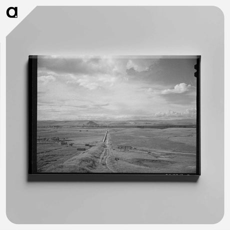 アートパネル-Owyhee River Valley, Malheur County, Oregon
 - ラッセル リー Canvas.