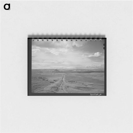 アートメモ帳-Owyhee River Valley, Malheur County, Oregon
 - ラッセル リー Memo.