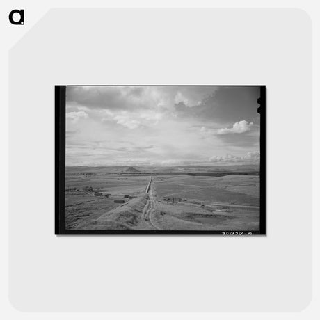 アートポストカード-Owyhee River Valley, Malheur County, Oregon
 - ラッセル リー Postcard.