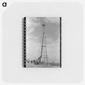 アートメモ帳-Oil Derrick, Oklahoma City
 - ラッセル リー Memo.