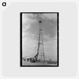アートポストカード-Oil Derrick, Oklahoma City
 - ラッセル リー Postcard.