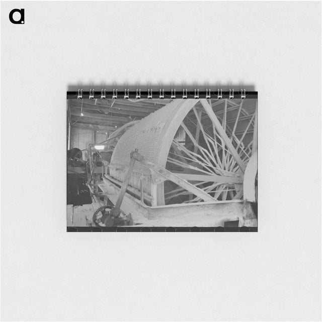 アートメモ帳-Rotary Vacuum Filter, Mogollon Gold Mine
 - ラッセル リー Memo.