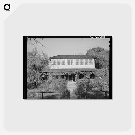 アートポストカード-Farmhouse of Fruit Farmer Near Auburn, California
 - ラッセル リー Postcard.