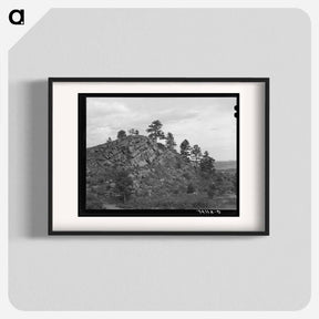 アートポスター-Mountain Scene near Capulin, New Mexico
 - ラッセル リー Poster.