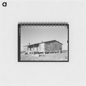 アートメモ帳-Children of the Scarbroughs in Front of Farm Home, Laurel, Mississippi
 - ラッセル リー Memo.