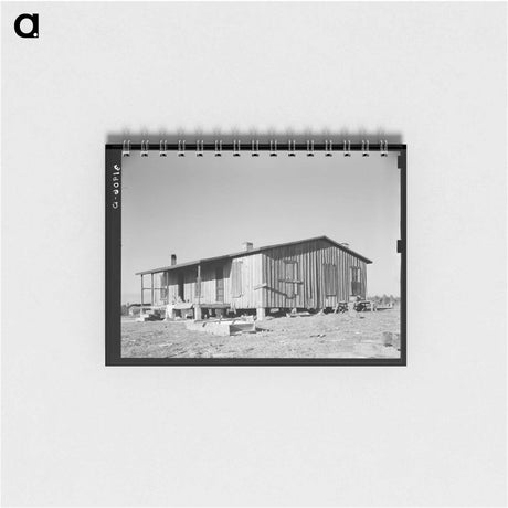 アートメモ帳-Children of the Scarbroughs in Front of Farm Home, Laurel, Mississippi
 - ラッセル リー Memo.
