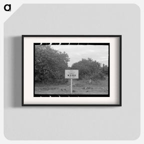 アートポスター-Citrus Grove Sign, San Juan, Texas
 - ラッセル リー Poster.