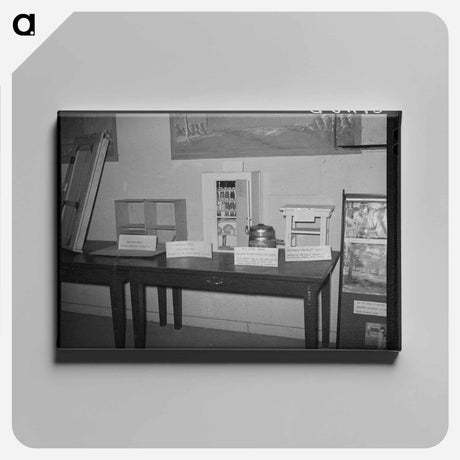 アートパネル-Mays Avenue Camp, Oklahoma City
 - ラッセル リー Canvas.