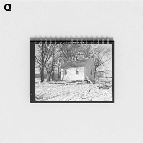 アートメモ帳-Clifford Blum Farm Interior
 - ラッセル リー Memo.