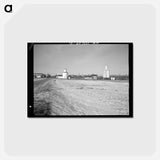 アートポストカード-View of Dickens, Iowa
 - ラッセル リー Postcard.