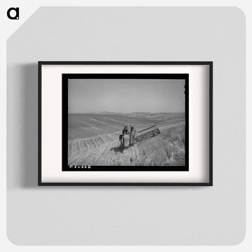 Combine in the Wheat, Whitman County, Washington
 - ラッセル リー Poster.