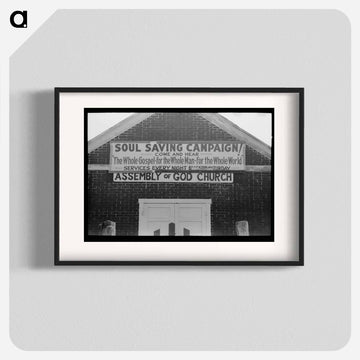 Assembly of God Church, Pleasanton, New Mexico
 - ラッセル リー Poster.