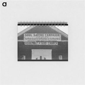 アートメモ帳-Assembly of God Church, Pleasanton, New Mexico
 - ラッセル リー Memo.