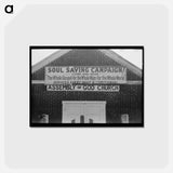 アートポストカード-Assembly of God Church, Pleasanton, New Mexico
 - ラッセル リー Postcard.
