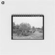 アートメモ帳-Outhouse and Automobile on Art Simplot's Farm
 - ラッセル リー Memo.