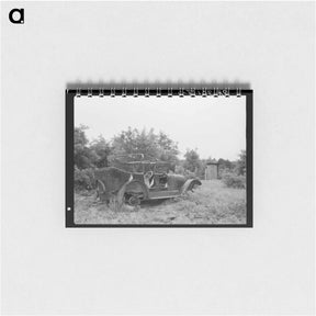 アートメモ帳-Outhouse and Automobile on Art Simplot's Farm
 - ラッセル リー Memo.