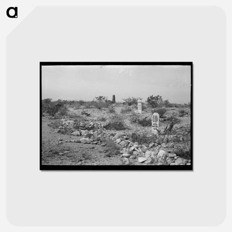 アートポストカード-Boothill Cemetery, Tombstone, Arizona
 - ラッセル リー Postcard.