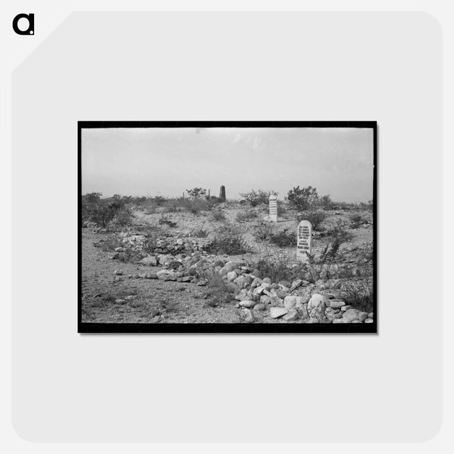 アートポストカード-Boothill Cemetery, Tombstone, Arizona
 - ラッセル リー Postcard.