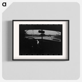 アートポスター-Highway in Bexar County, Texas, from an Automobile
 - ラッセル リー Poster.