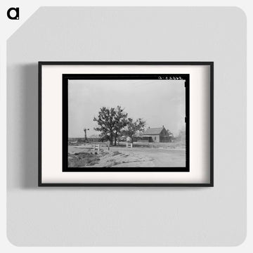 Kansas Farmstead near Cimarron
 - ラッセル リー Poster.