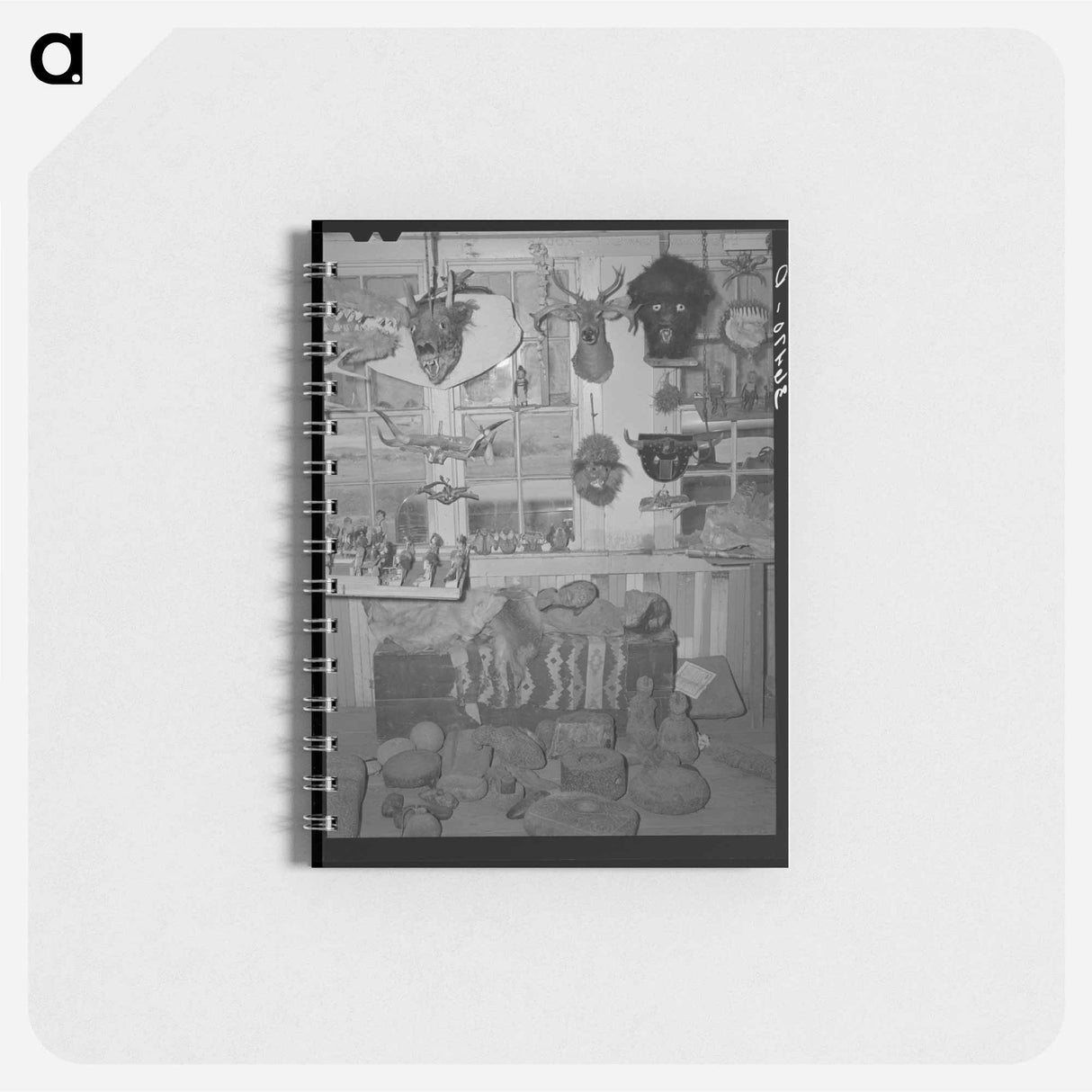アートメモ帳-Heads, Mummies, and Indian Relics
 - ラッセル リー Memo.