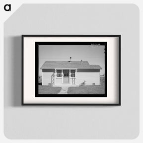 アートポスター-House for Permanent Farm Worker, FSA Camp, Caldwell, Idaho
 - ラッセル リー Poster.