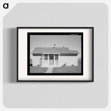 House for Permanent Farm Worker, FSA Camp, Caldwell, Idaho
 - ラッセル リー Poster.