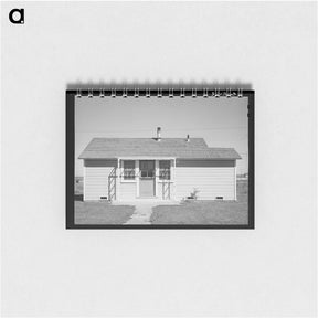 アートメモ帳-House for Permanent Farm Worker, FSA Camp, Caldwell, Idaho
 - ラッセル リー Memo.